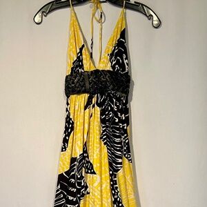 Jagger Women’s Long Tropical Maxi Dress Size XS